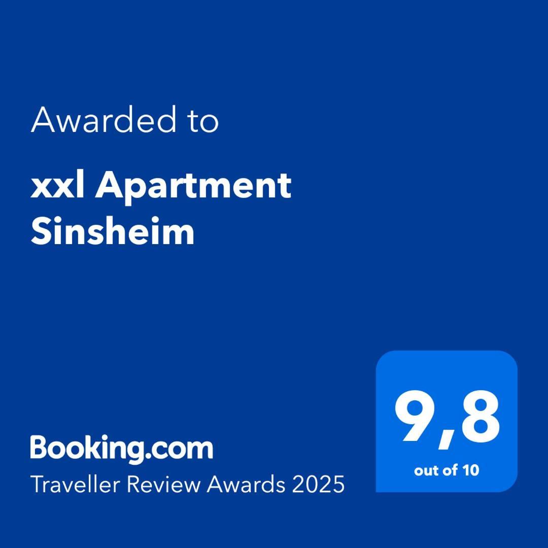 Xxl Apartment Зінсгайм Екстер'єр фото